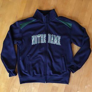 Vintage Retro Notre Dame Full Zip Track Jacket